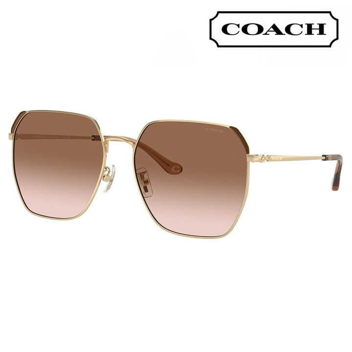 【正規品販売店】コーチ 伊達 メガネ 眼鏡 サングラス HC7165D 900513 60 COACH スクエア メタル アジアンデザイン レディース