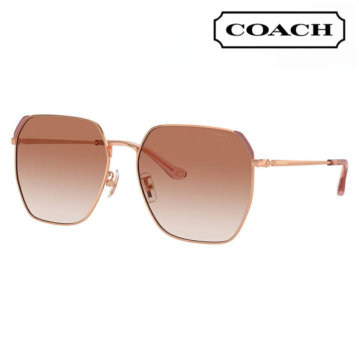 【正規品販売店】コーチ 伊達 メガネ 眼鏡 サングラス HC7165D 933113 60 COACH スクエア メタル アジアンデザイン レディース
