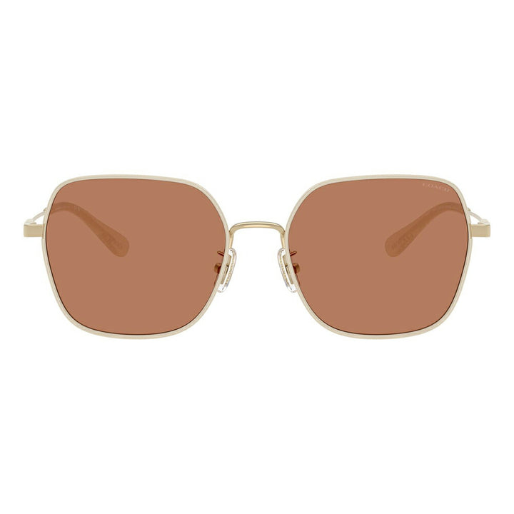 【正規品販売店】コーチ 伊達 メガネ 眼鏡 サングラス HC7180D 94683 57 COACH CAE93 ヘキサゴン メタル アジアンフィット レディース