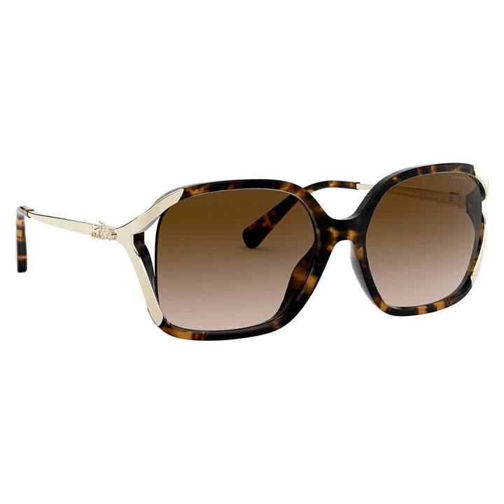 [Authorized Retailer] Coach Sunglasses HC8280U 512013 57 COACH Square Cell Ladies Fashionable 