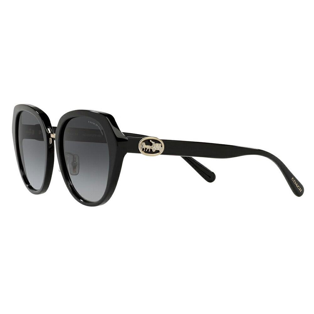 [Authorized Retailer] Coach Sunglasses HC8331 5002T3 55 COACH Round Cell Ladies Fashionable 