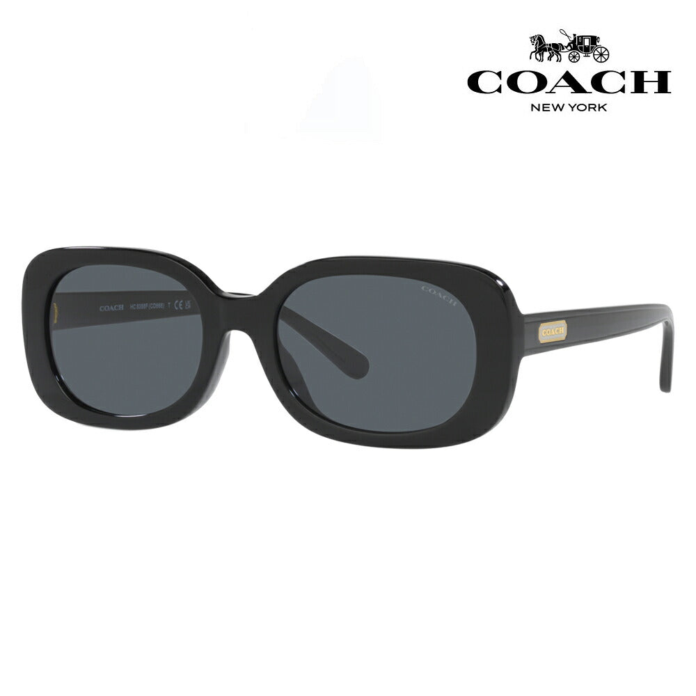 [Recommended Price] Coach Fashion Glasses, Sunglasses HC8358F 500280 56 COACH Oval Cell Stylish 