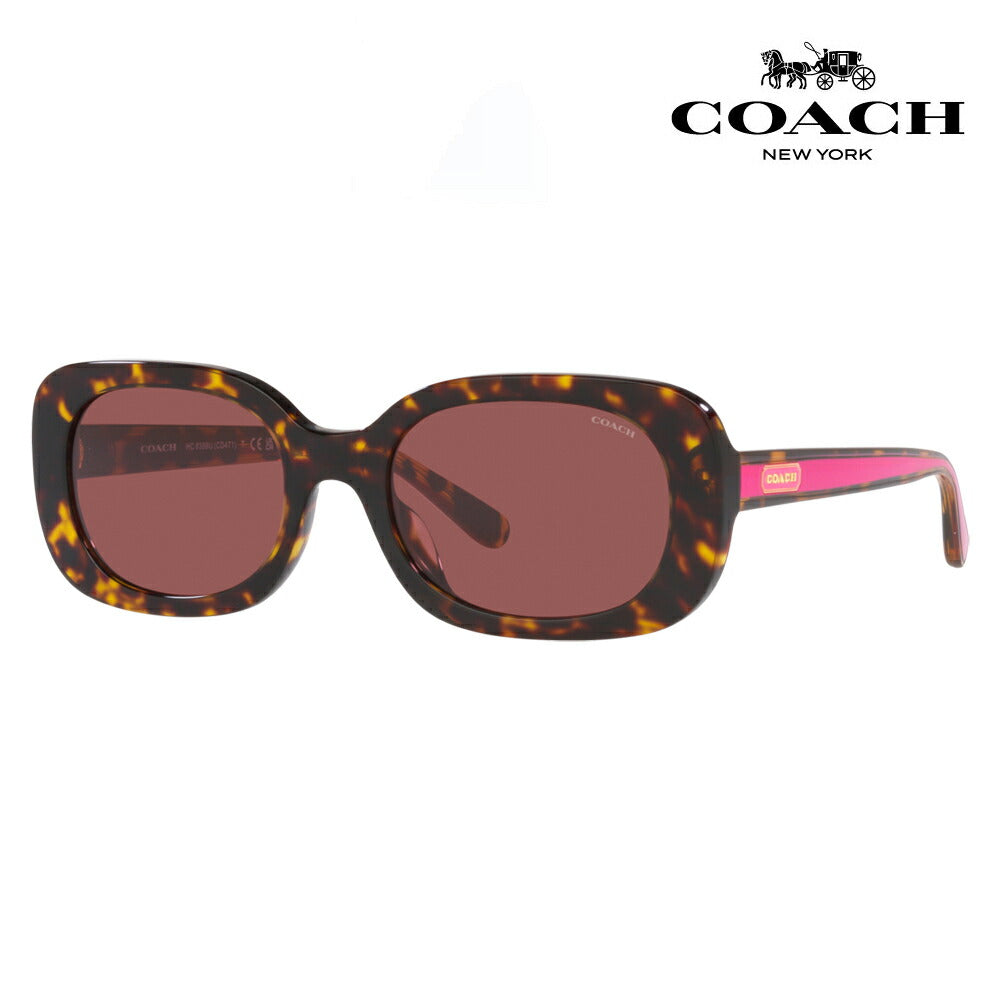 [Recommended Price] Coach Fashion Glasses, Sunglasses HC8358F 512069 56 COACH Oval Cell Stylish 