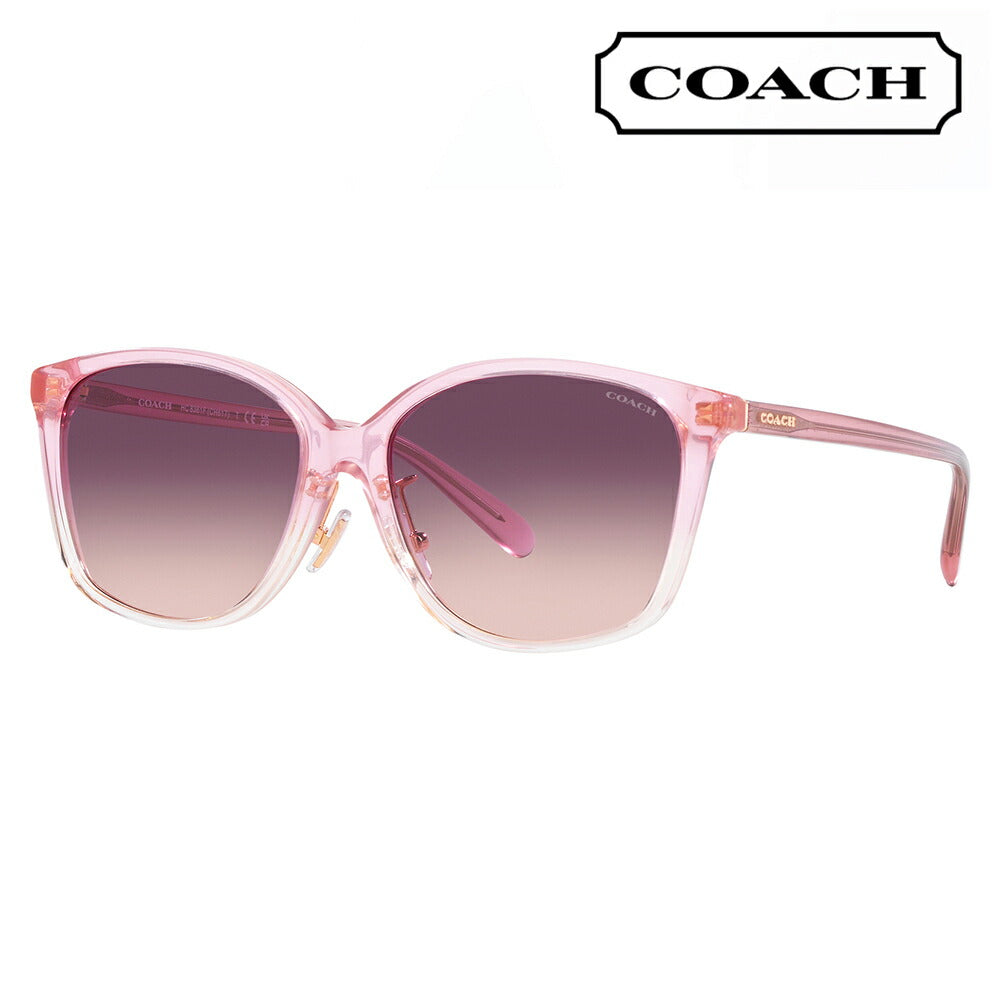 [Recommended Price] Coach Glasses, Sunglasses HC8361F 57387W 57 COACH Boston Wellington Full Fit Model for Women 