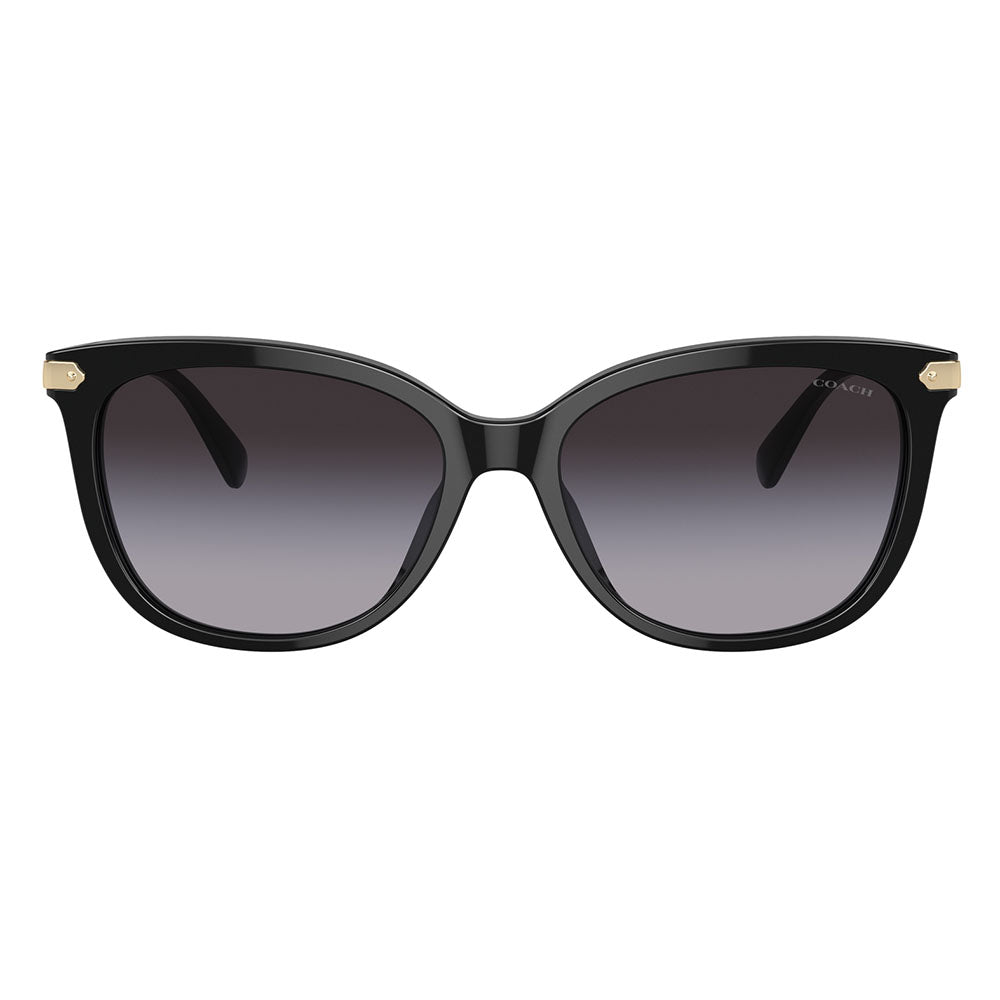 [Authorized Retailer] Coach Sunglasses HC8378U 50028G 57 COACH Cat Eye Cell Universal Fit for Women 