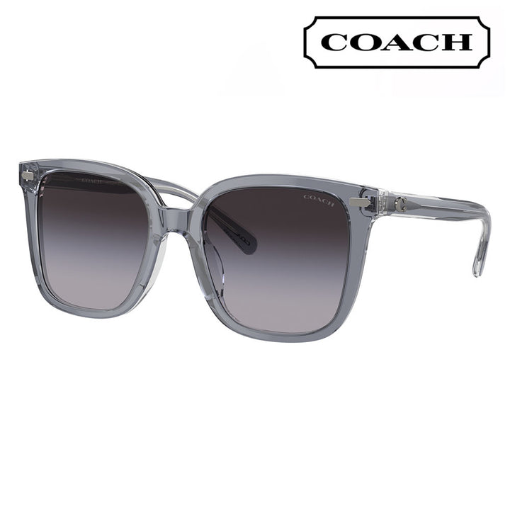 [Authorized Retailer] Coach Sunglasses HC8381F 57808G 56 COACH Square Cell Full Fit Model for Women 