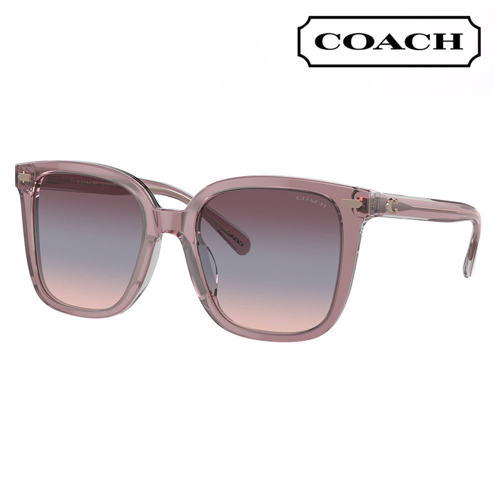 [Authorized Retailer] Coach Sunglasses HC8381F 57820J 56 COACH Square Cell Full Fit Model for Women 