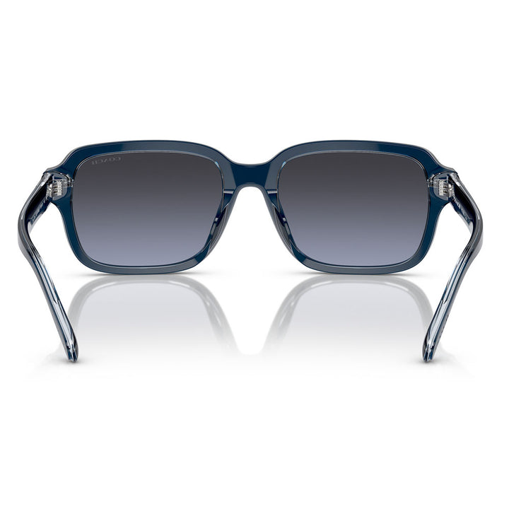 【アウトレット】コーチ 伊達 メガネ 眼鏡 サングラス HC8388U  57571G 56 COACH  スクエア セル ユニバーサルフィット メンズ