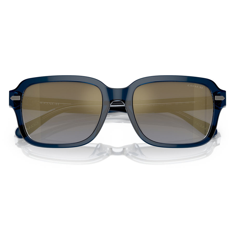 【アウトレット】コーチ 伊達 メガネ 眼鏡 サングラス HC8388U  57571G 56 COACH  スクエア セル ユニバーサルフィット メンズ