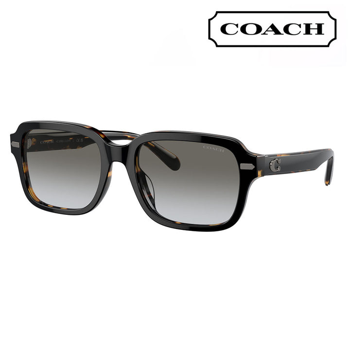 [Authorized Retailer] Coach Sunglasses HC8388U 57993C 56 COACH Square Cell Universal Fit for Men 