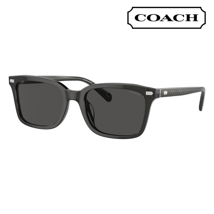 【正規品販売店】コーチ サングラス HC8398U 581787 54 COACH スクエア セル ユニバーサルデザイン メンズ