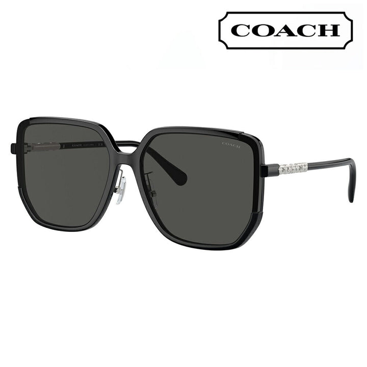 【正規品販売店】コーチ 伊達 メガネ 眼鏡 サングラスHC8401D 500287 64 COACH CR635 スクエア ローブリッジフィット レディース