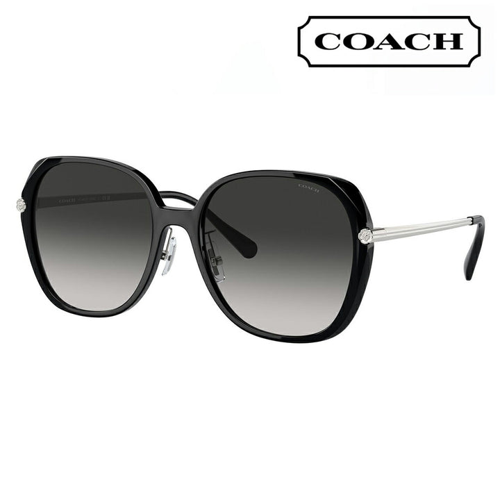 【正規品販売店】コーチ 伊達 メガネ 眼鏡 サングラスHC8403D 50023C 59 COACH CR636 スクエア ローブリッジフィット レディース