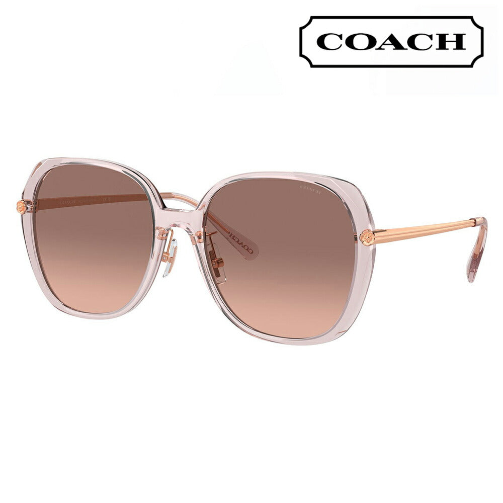 【正規品販売店】コーチ 伊達 メガネ 眼鏡 サングラスHC8403D 570513 59 COACH CR636 スクエア ローブリッジフィット レディース