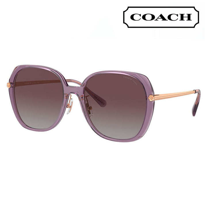 【正規品販売店】コーチ 伊達 メガネ 眼鏡 サングラスHC8403D 582562 59 COACH CR636 スクエア ローブリッジフィット レディース