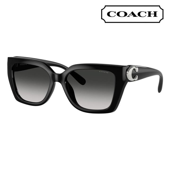【正規品販売店】コーチ サングラス HC8408F 50023C 57 COACH フォックス スクエア セル フルフィットモデル レディース