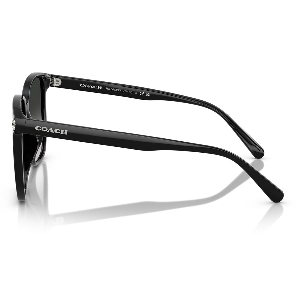 【正規品販売店】コーチ 伊達 メガネ 眼鏡 サングラス HC8413BD 50023C 58 スクエア セル アジアンデザイン レディース