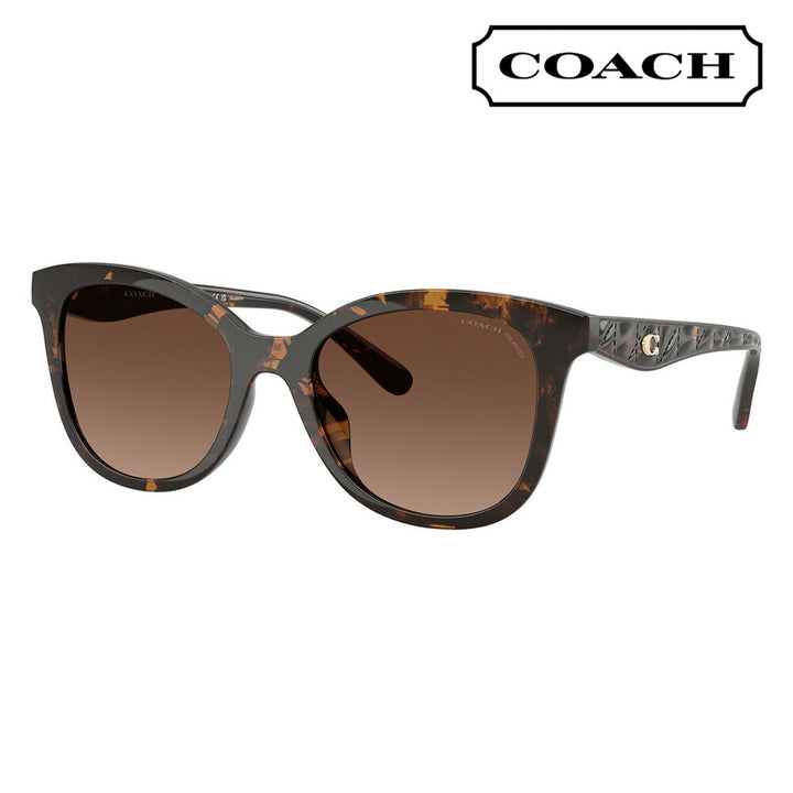【正規品販売店】コーチ サングラス HC8419U 5120T5 55 COACH QUILTED TABBY フォックス セル ユニバーサルデザイン レディース 偏光