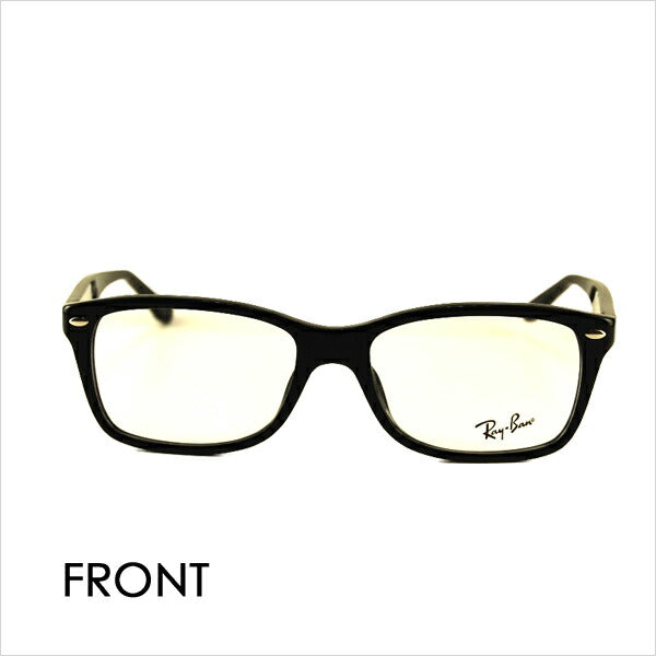 [Authorized Retailer] Ray-Ban Club Round Glasses Frame Sunglasses Light Mirror Lens Set RX5228F 2000 55 Ray-Ban Full Fitting Model Color Mirror Clear Mirror 