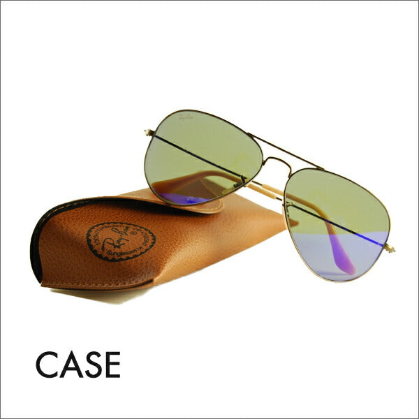 [Recommended Price] Ray-Ban Aviator Glasses RB3025 167/68 58 Ray-Ban Compatible with Ray-Ban Genuine Lenses Aviator 