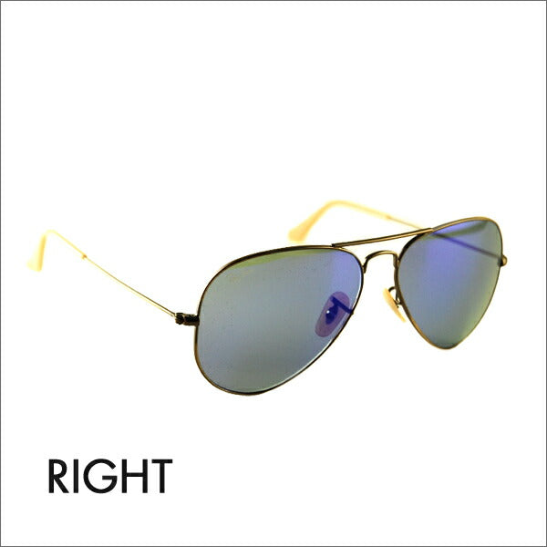 [Recommended Price] Ray-Ban Aviator Glasses RB3025 167/68 58 Ray-Ban Compatible with Ray-Ban Genuine Lenses Aviator 