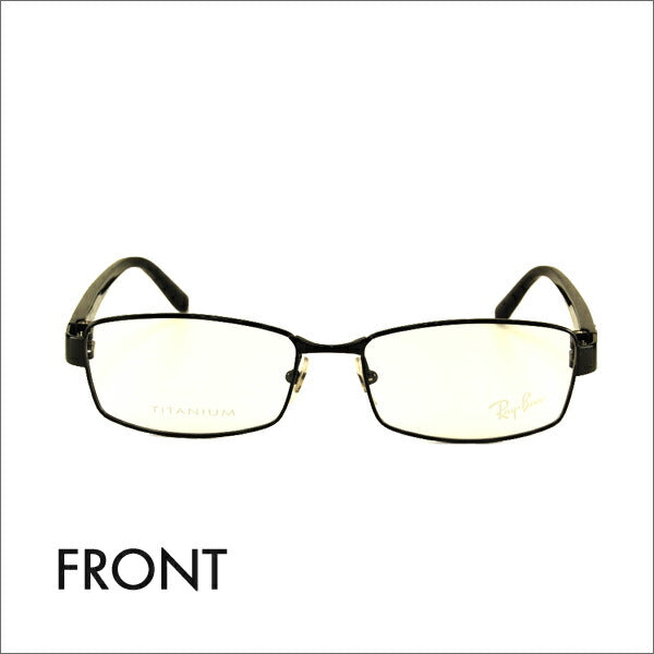 [Outlet] Non-prescription 1.55 lens replacement +0 yen Ray-Ban glasses frame RX8726D 1017 55 Ray-Ban Asian model metal titanium 