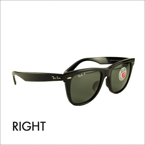 [Authorized Retailer] Ray-Ban Wayfarer Sunglasses RB2140F 901/58 54 Ray-Ban Compatible with Ray-Ban Genuine Lenses Fashion Glasses WAYFARER Full Fitting Model 