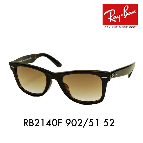 [Authorized Retailer] Ray-Ban Wayfarer Sunglasses RB2140F 902/51 52 Ray-Ban Ray-Ban genuine lenses compatible WAYFARER full fitting model 