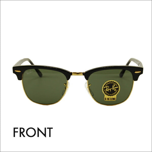 [Authorized Retailer] Ray-Ban Clubmaster Sunglasses RB3016 W0365 49 Ray-Ban Compatible with genuine Ray-Ban lenses CLUBMASTER 