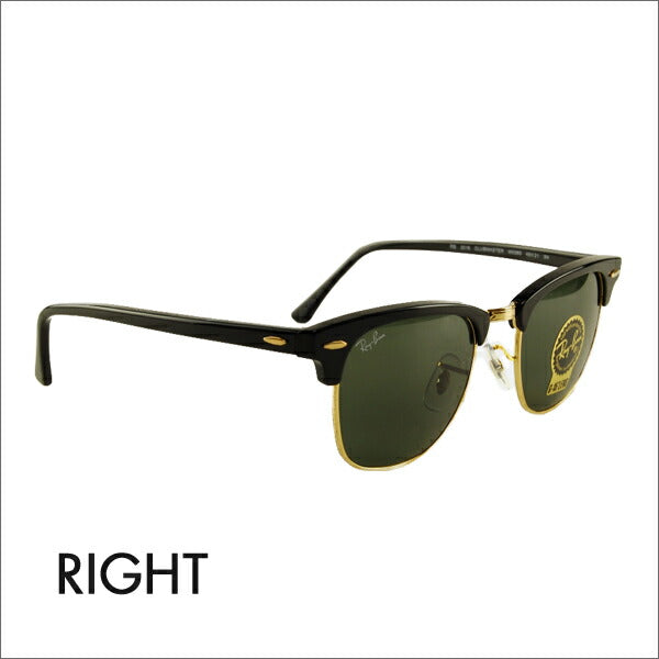 [Authorized Retailer] Ray-Ban Clubmaster Sunglasses RB3016 W0365 49 Ray-Ban Compatible with genuine Ray-Ban lenses CLUBMASTER 