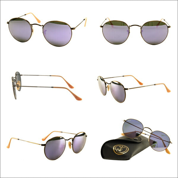 【オsusume価格】reiban サngurasu RB3447 167/4K 50 Ray-Ban reyan 纯正 renzu対応 伊达メガネ 眼镜 ROUND METAL ラウンドメタル