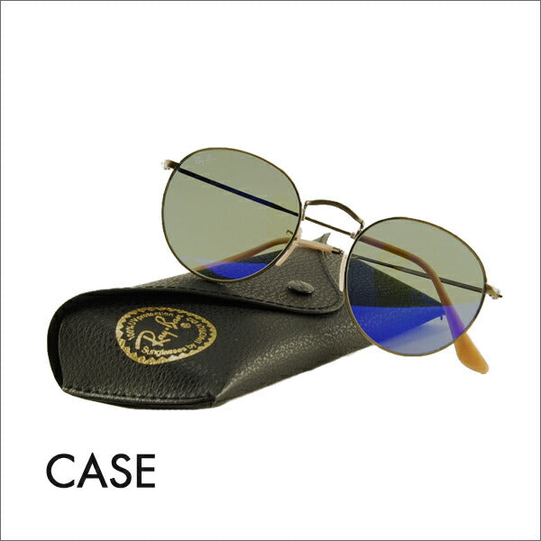 【オsusume価格】reiban サngurasu RB3447 167/68 50 Ray-Ban reyban 纯正renzu対応 伊达メガネ 眼镜 ROUND METAL ラウンドメタル