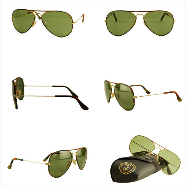 [Recommended Price] Ray-Ban Teardrop Aviator Sunglasses RB3025JM 168/4E 58 Ray-Ban Compatible with Ray-Ban Genuine Lenses Fashion Glasses Eyeglasses Full Color 