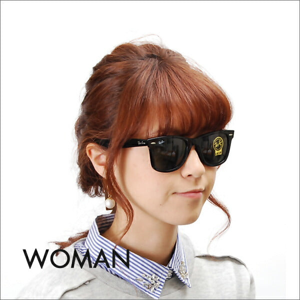 【アウトレット】レイバン ウェイファーラー サングラス RB2140F 901 52 Ray-Ban WAYFARER フルフィット