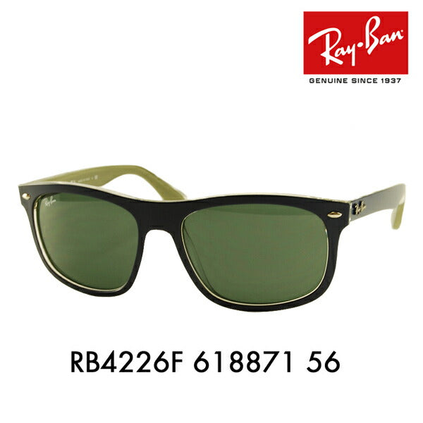 [Recommended Price] Ray-Ban Sunglasses RB4226F 618871 56 Ray-Ban Compatible with Ray-Ban Genuine Lenses Non-prescription Glasses Eyeglasses Full Fit 