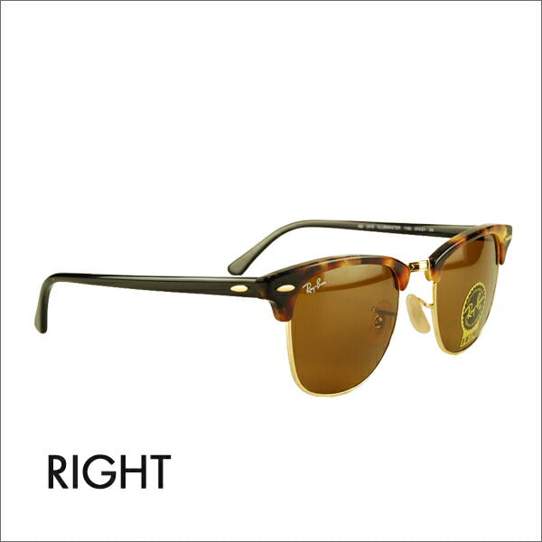 [Recommended Price] Ray-Ban Clubmaster Sunglasses RB3016 1160 51 Ray-Ban Fashion Glasses Glasses CLUBMASTER 