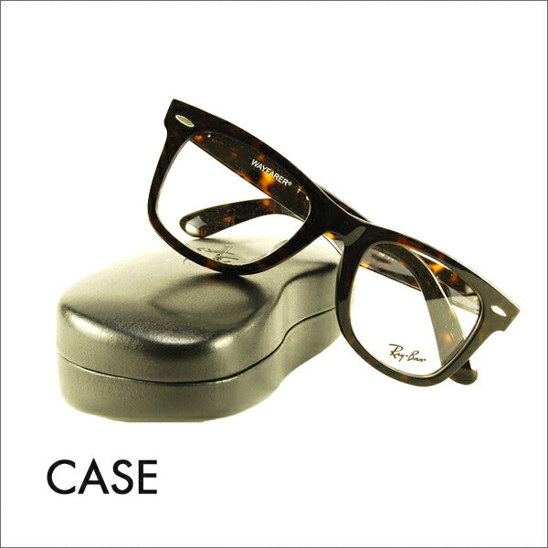 [Authorized Retailer] Ray-Ban Wayfarer Glasses Frame Sunglasses Light Mirror Lens Set RX5121F 2012 50 Ray-Ban Full Fit Model Color Mirror Clear Mirror 