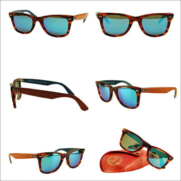 【オsusuメ価格】reiban ウェイufァーラー sangurasu RB2140F 117617 52 Ray-Ban 雷朋 纯正 renzu対応 WAYFARER 弗鲁菲蒂丁格德鲁