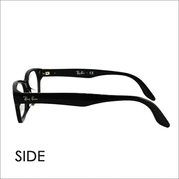 [Authorized Retailer] Non-prescription 1.55 lens replacement +0 yen Ray-Ban glasses frame RX5344D 2000 55 Ray-Ban Ray-Ban genuine lens compatible Asian design model 