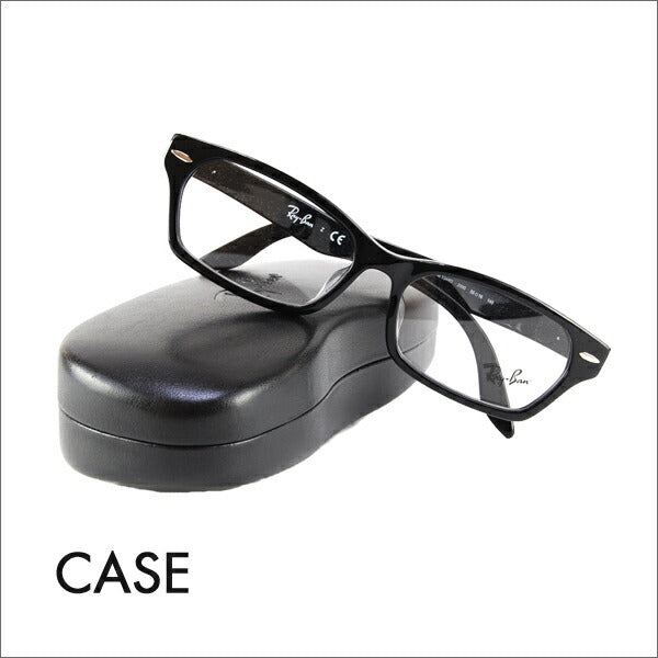 [Authorized Retailer] Non-prescription 1.55 lens replacement +0 yen Ray-Ban glasses frame RX5344D 2000 55 Ray-Ban Ray-Ban genuine lens compatible Asian design model 