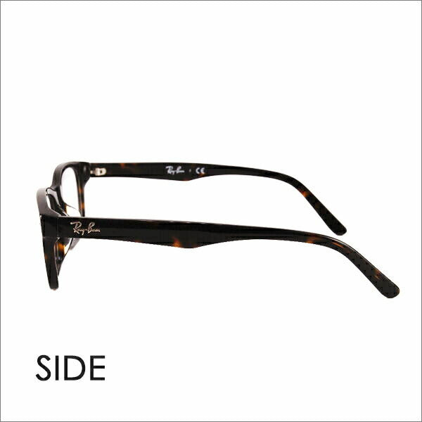 [Authorized Retailer] Non-prescription 1.55 lens replacement +0 yen Ray-Ban glasses frame RX5345D 2012 53 Ray-Ban Compatible with Ray-Ban genuine lenses Asian fit 