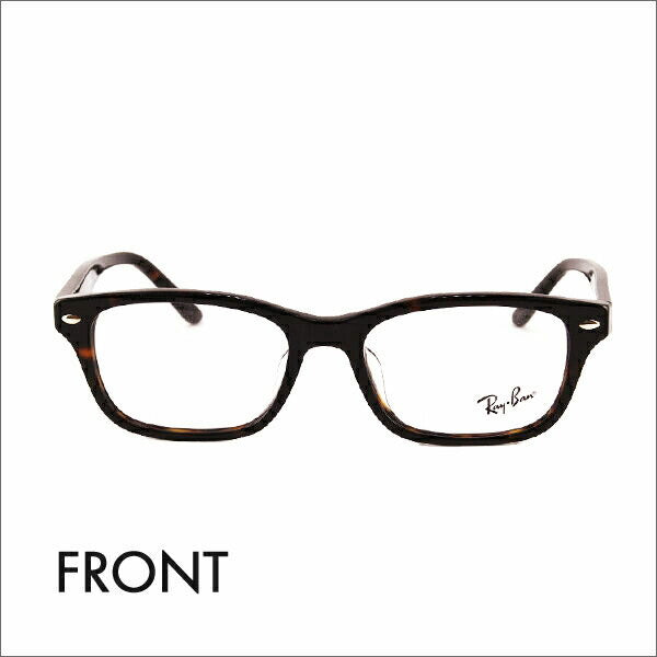 [Authorized Retailer] Non-prescription 1.55 lens replacement +0 yen Ray-Ban glasses frame RX5345D 2012 53 Ray-Ban Compatible with Ray-Ban genuine lenses Asian fit 