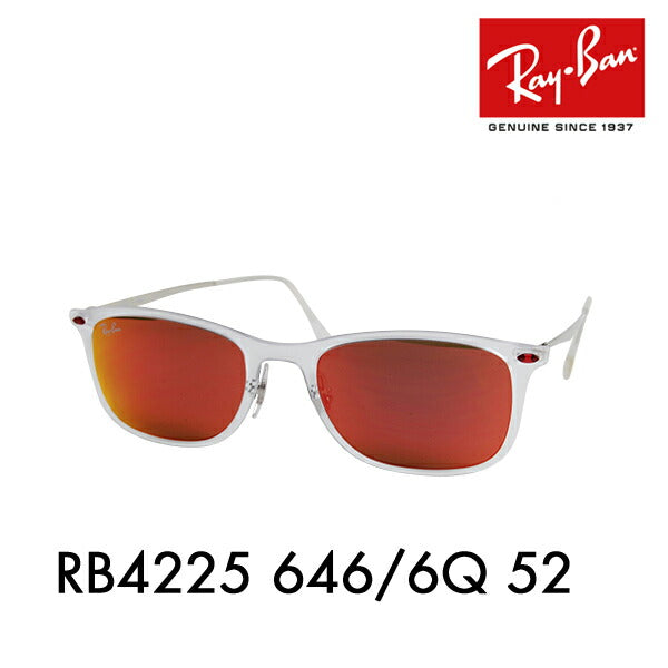 【オsusuメ価格】reiban サngurasu RB4225 646/6Q 52 Ray-Ban reyban 纯正renzu対応 伊达メガネ 眼镜 nyuウェイifaーラー