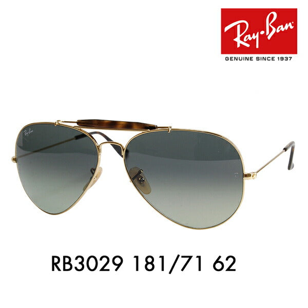 【オsusume価格】reiban autodoazuman 2 sangurasu RB3029 181/71 62 Ray-Ban OUTDOORSMAN 2 