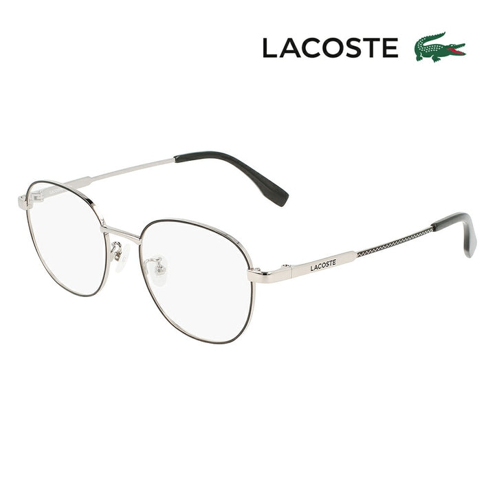 【正規品販売店】 度なし1.55レンズ交換+0円 ラコステ メガネフレーム L2514LB 023 50 LACOSTE βチタニウム βチタン スクエア ラウンド フルリム 伊達眼鏡 メンズ レディース