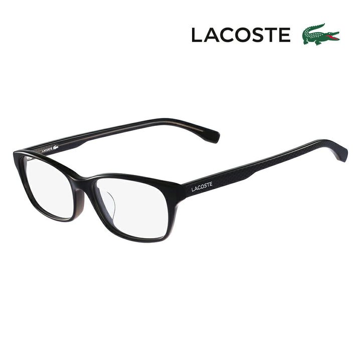 【正規品販売店】 度なし1.55レンズ交換+0円 ラコステ メガネフレーム L2758A 001 54 LACOSTE アセテート スクエア 伊達眼鏡 メンズ レディース