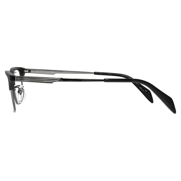 【正規品販売店】マンハッタンデザインスタジオ メガネフレーム 老眼鏡セット MDS-523 3 58 Manhattan Design Studio 大きい ビッグ 大きめ メンズ チタン ブロー ウェリントン 伊達眼鏡 シニア リーディング 読書 スマホ ブルーライトカット変更可