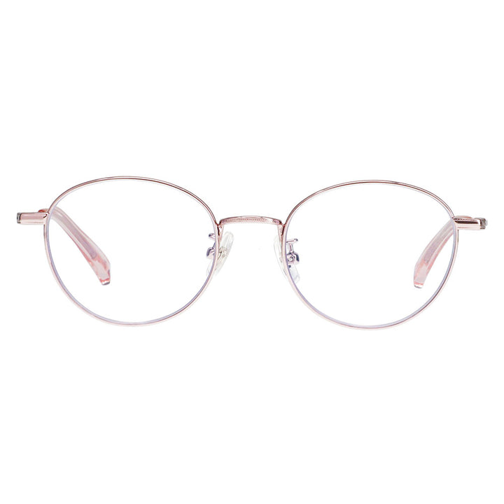 【正規品販売店】ミエルPro 老眼鏡 MR002-PK mierupro ミエルプロ 累進多焦点レンズ 遠近両用 中近 ラウンド シニアグラス リーディンググラス パソコン スマホ 伊達メガネ 眼鏡