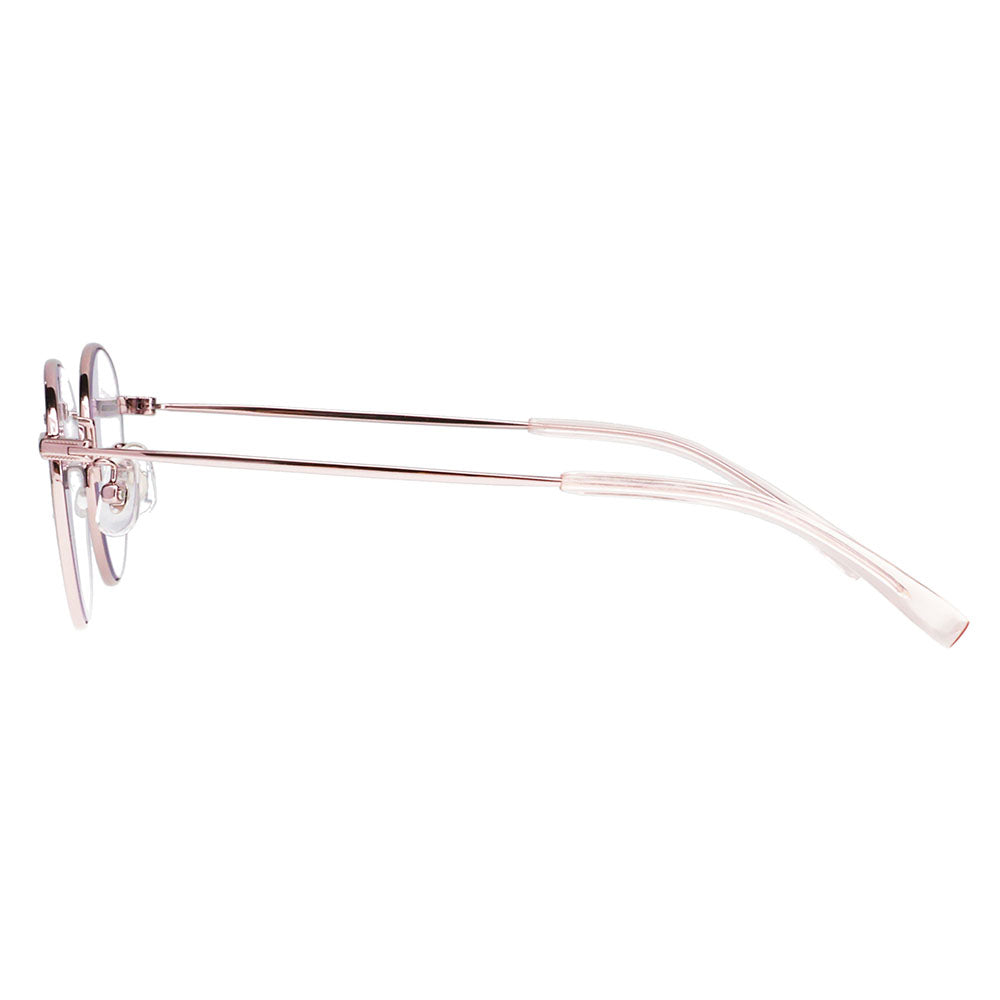 【正規品販売店】ミエルPro 老眼鏡 MR002-PK mierupro ミエルプロ 累進多焦点レンズ 遠近両用 中近 ラウンド シニアグラス リーディンググラス パソコン スマホ 伊達メガネ 眼鏡