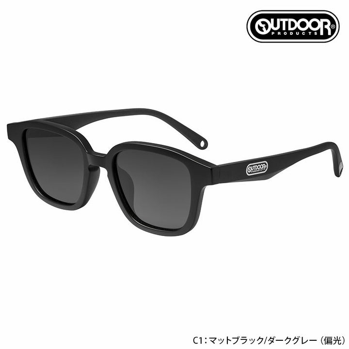 【正規品販売店】アウトドア プロダクツ OUTDOOR PRODUCTS 偏光サングラス OD09-0001 ウェリントン ポラライズド